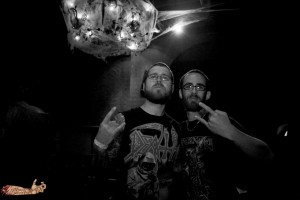 Me with David Davidson (Vocals/Guitars) of Revocation