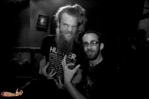 Me with Kyle "Gumby" Gunther (Vocalist) of Battlecross