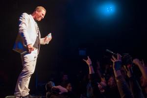 Photo Taken By Rodrigo "Terco" Fredes. Corey Taylor looking down as I keep the momentum going. 